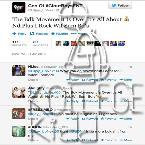 Lil Jay Calls For End To BDK Movement | Welcome To KollegeKidd.com