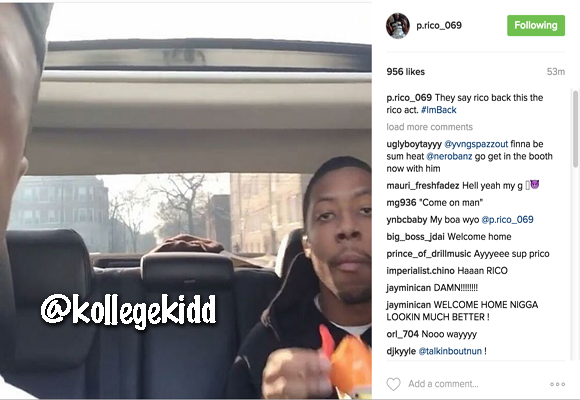 Lil Yachty Welcomes Chiraq Rapper P. Rico Home From Prison | Welcome to ...